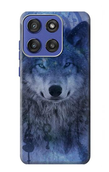 S3410 Wolf Dream Catcher Case For Motorola Moto G Stylus 5G (2025,2026), Edge 60 Stylus