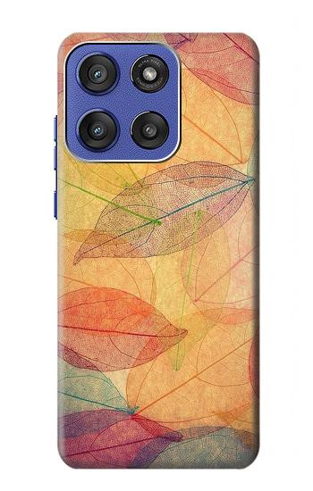 S3686 Fall Season Leaf Autumn Case For Motorola Moto G Stylus 5G (2025,2026), Edge 60 Stylus