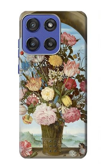 S3749 Vase of Flowers Case For Motorola Moto G Stylus 5G (2025,2026), Edge 60 Stylus