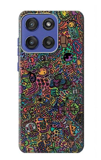 S3815 Psychedelic Art Case For Motorola Moto G Stylus 5G (2025), Edge 60 Stylus