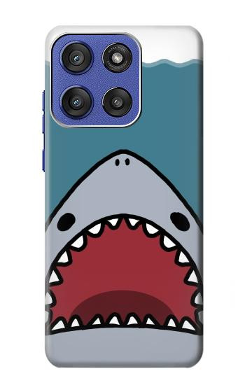 S3825 Cartoon Shark Sea Diving Case For Motorola Moto G Stylus 5G (2025,2026), Edge 60 Stylus
