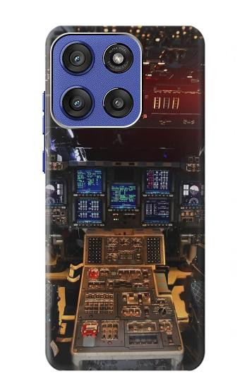 S3836 Airplane Cockpit Case For Motorola Moto G Stylus 5G (2025,2026), Edge 60 Stylus