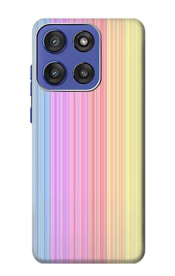 S3849 Colorful Vertical Colors Case For Motorola Moto G Stylus 5G (2025,2026), Edge 60 Stylus