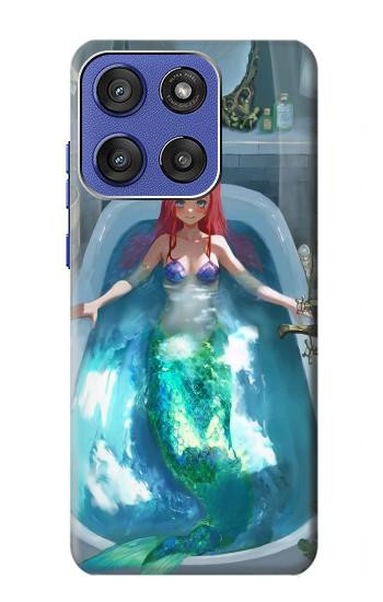 S3911 Cute Little Mermaid Aqua Spa Case For Motorola Moto G Stylus 5G (2025,2026), Edge 60 Stylus