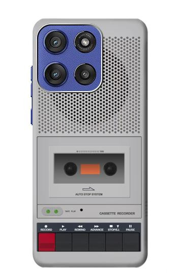 S3953 Vintage Cassette Player Graphic Case For Motorola Moto G Stylus 5G (2025,2026), Edge 60 Stylus