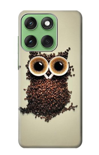 S0360 Coffee Owl Case For Motorola Edge 60