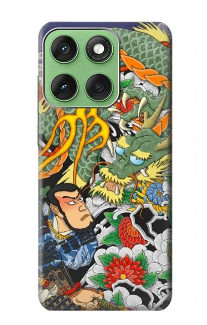 S0454 Japan Tattoo Case For Motorola Edge 60
