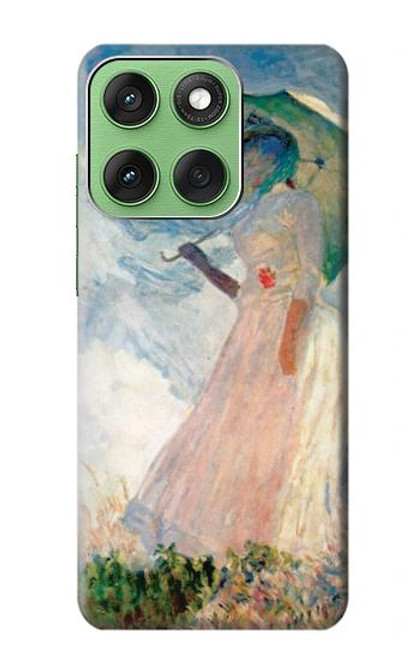 S0998 Claude Monet Woman with a Parasol Case For Motorola Edge 60