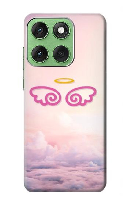 S2514 Cute Angel Wings Case For Motorola Edge 60