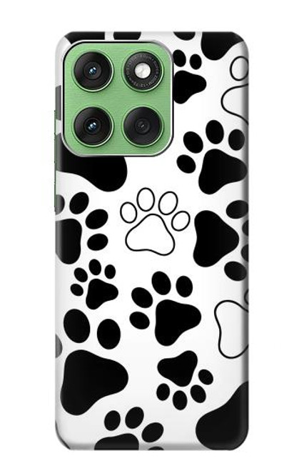 S2904 Dog Paw Prints Case For Motorola Edge 60