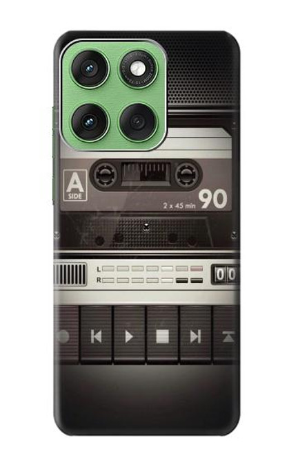 S3501 Vintage Cassette Player Case For Motorola Edge 60