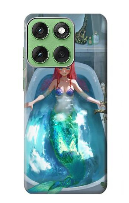 S3911 Cute Little Mermaid Aqua Spa Case For Motorola Edge 60