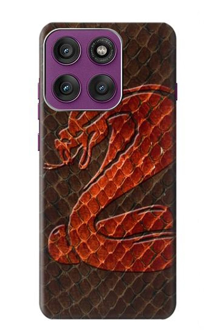 S0663 Cobra Snake Skin Case For Motorola Edge 60 Pro