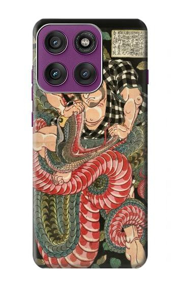 S2469 108 Heroes of Suikoden Saginoike Heikuro Case For Motorola Edge 60 Pro