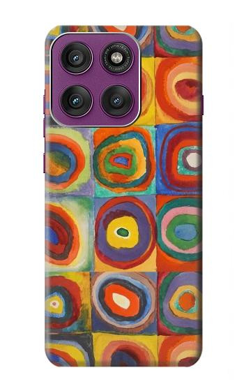 S3409 Squares Concentric Circles Case For Motorola Edge 60 Pro