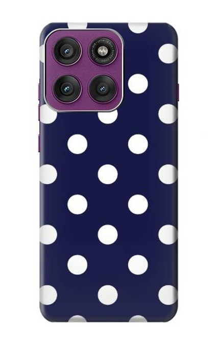 S3533 Blue Polka Dot Case For Motorola Edge 60 Pro