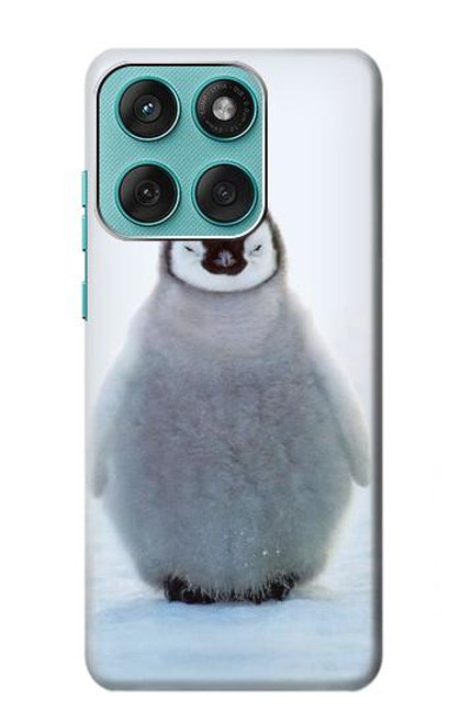 S1075 Penguin Ice Case For Motorola Edge 60 Fusion