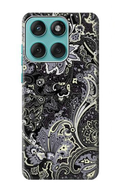 S3251 Batik Flower Pattern Case For Motorola Edge 60 Fusion