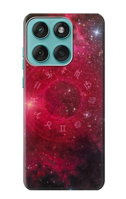 S3368 Zodiac Red Galaxy Case For Motorola Edge 60 Fusion