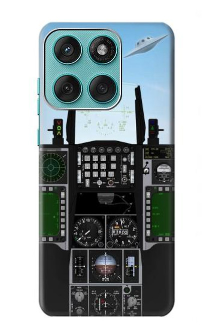 S3933 Fighter Aircraft UFO Case For Motorola Edge 60 Fusion