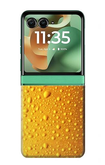 S0328 Beer Glass Case For Motorola Razr 70+,60+, Razr+ (2026, 2025, 2024)