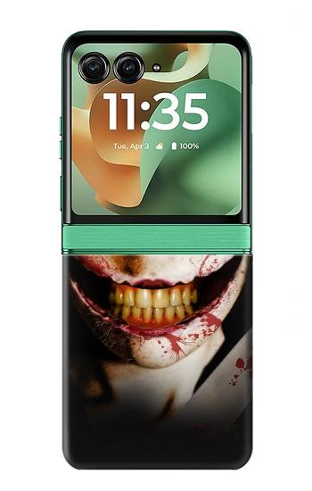 S1344 Jeff the Killer Case For Motorola Razr 70+,60+, Razr+ (2026, 2025, 2024)