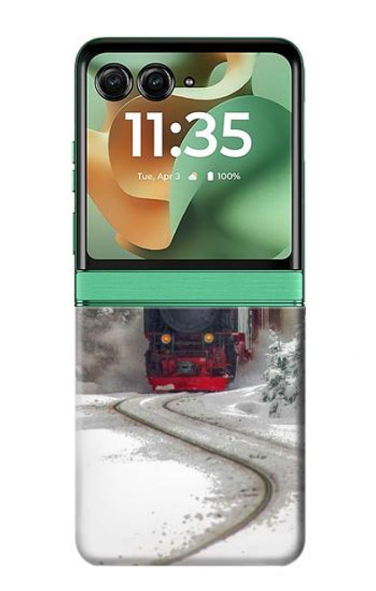S1509 Steam Train Case For Motorola Razr 60, Razr 2025
