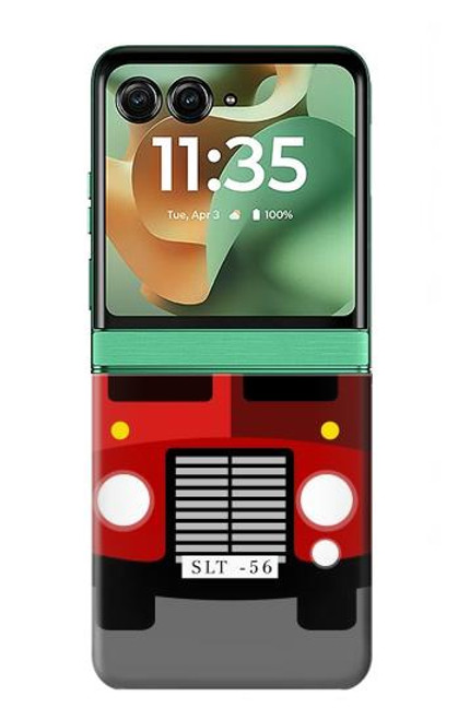 S2058 England British Double Decker Bus Case For Motorola Razr 60, Razr 2025