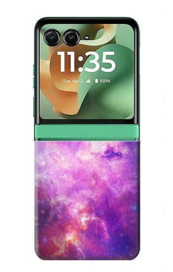 S2207 Milky Way Galaxy Case For Motorola Razr 70+,60+, Razr+ (2026, 2025, 2024)