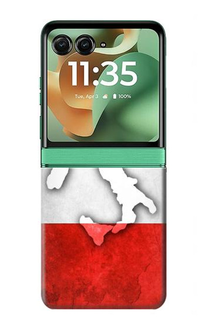 S2338 Italy Flag Case For Motorola Razr 60, Razr 2025