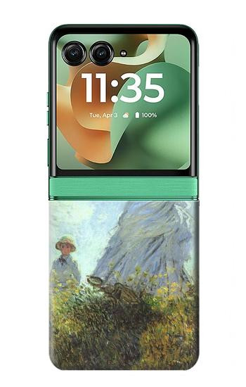 S2415 Claude Monet Woman with a Parasol Case For Motorola Razr 70+,60+, Razr+ (2026, 2025, 2024)