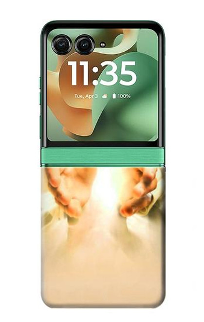 S2546 Hand of God Heaven Case For Motorola Razr 60, Razr 2025