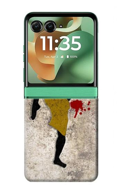S2635 Muay Thai Kickboxing Fight Blood Case For Motorola Razr 60, Razr 2025