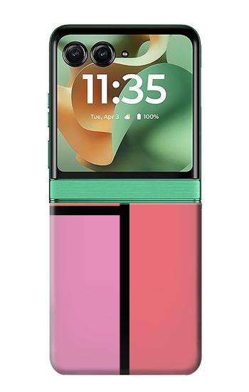 S2795 Cheek Palette Color Case For Motorola Razr 70+,60+, Razr+ (2026, 2025, 2024)