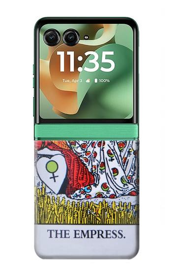 S2809 Tarot Card The Empress Case For Motorola Razr 70+,60+, Razr+ (2026, 2025, 2024)