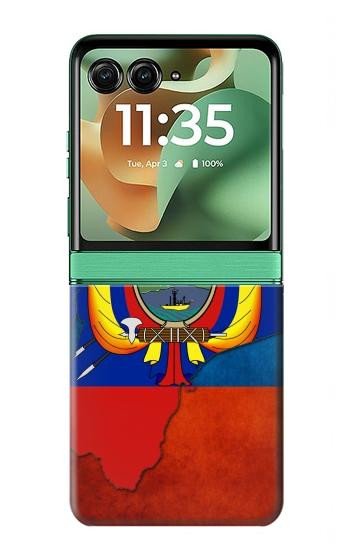 S3020 Ecuador Flag Case For Motorola Razr 70+,60+, Razr+ (2026, 2025, 2024)