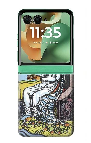 S3067 Tarot Card Queen of Cups Case For Motorola Razr 70+,60+, Razr+ (2026, 2025, 2024)
