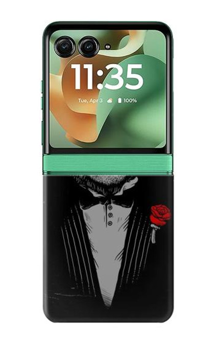 S3167 Funny Monkey God Father Case For Motorola Razr 60, Razr 2025