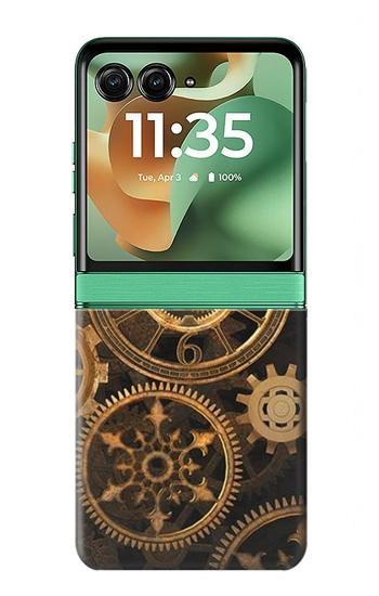 S3442 Clock Gear Case For Motorola Razr 70+,60+, Razr+ (2026, 2025, 2024)