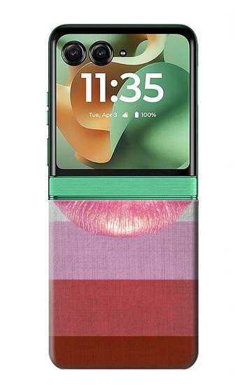 S3473 LGBT Lesbian Flag Case For Motorola Razr 70+,60+, Razr+ (2026, 2025, 2024)