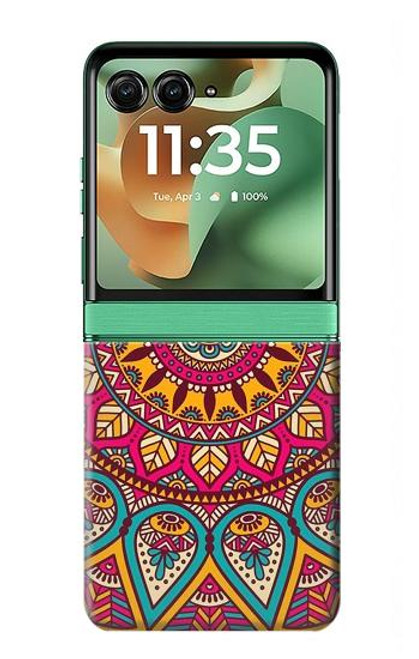 S3694 Hippie Art Pattern Case For Motorola Razr 60, Razr 2025