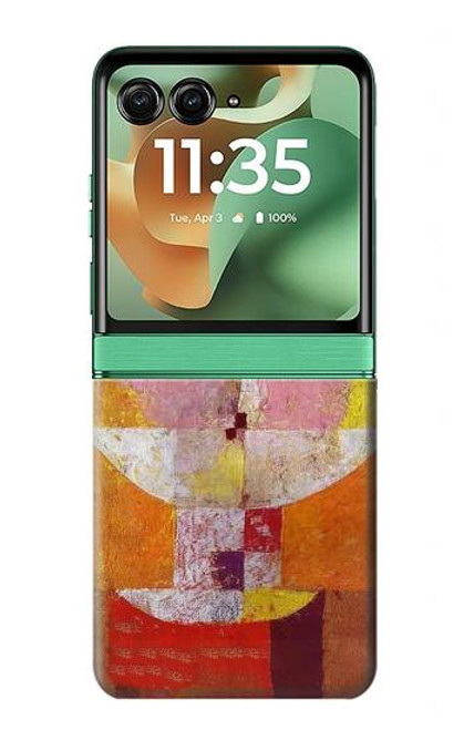 S3811 Paul Klee Senecio Man Head Case For Motorola Razr 60, Razr 2025