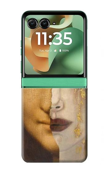 S3853 Mona Lisa Gustav Klimt Vermeer Case For Motorola Razr 70+,60+, Razr+ (2026, 2025, 2024)