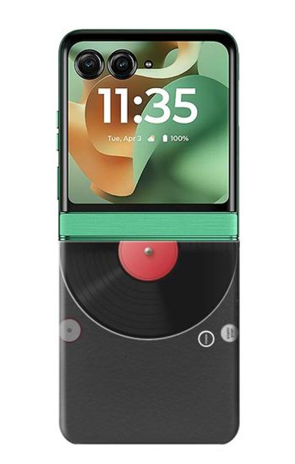 S3952 Turntable Vinyl Record Player Graphic Case For Motorola Razr 60, Razr 2025