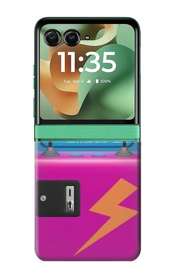 S3961 Arcade Cabinet Retro Machine Case For Motorola Razr 70+,60+, Razr+ (2026, 2025, 2024)