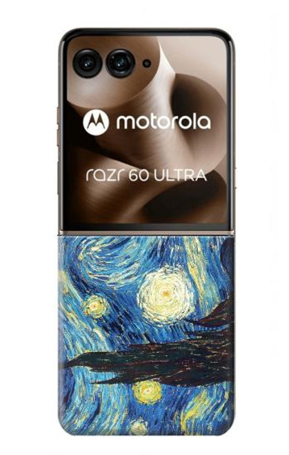 S0213 Van Gogh Starry Nights Case For Motorola Razr 60 Ultra, Razr Ultra 2025