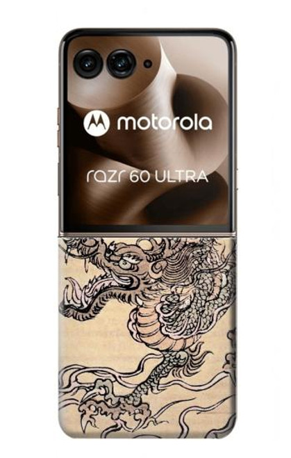 S0318 Antique Dragon Case For Motorola Razr 60 Ultra, Razr Ultra 2025