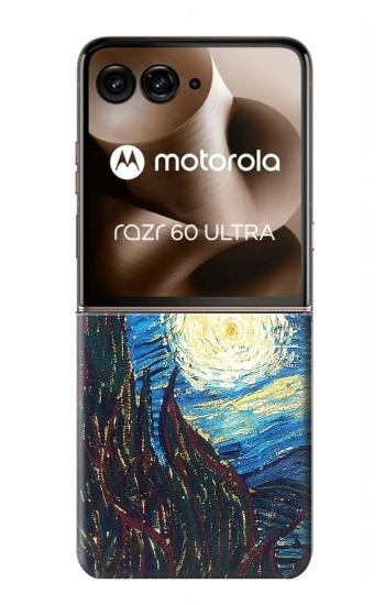 S0582 Van Gogh Starry Nights Case For Motorola Razr 70 Ultra, 60 Ultra, 50 Ultra, Ultra 2026, Ultra 2025