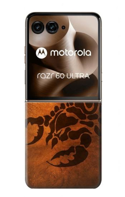 S0683 Scorpion Tattoo Case For Motorola Razr 60 Ultra, Razr Ultra 2025
