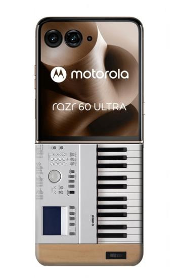 S0891 Keyboard Digital Piano Case For Motorola Razr 70 Ultra, 60 Ultra, 50 Ultra, Ultra 2026, Ultra 2025